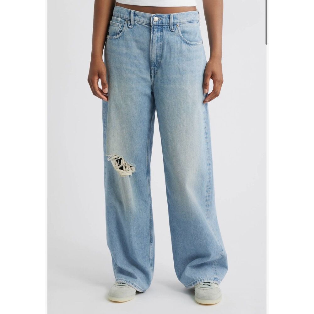 Good American good standard baggy jeans sz 6/28